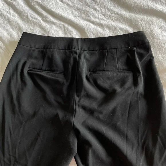RW&CO Ankle Cropped Dress Pant Bottom Suiting Slim Leg Pockets Size 10 - Picture 8 of 9